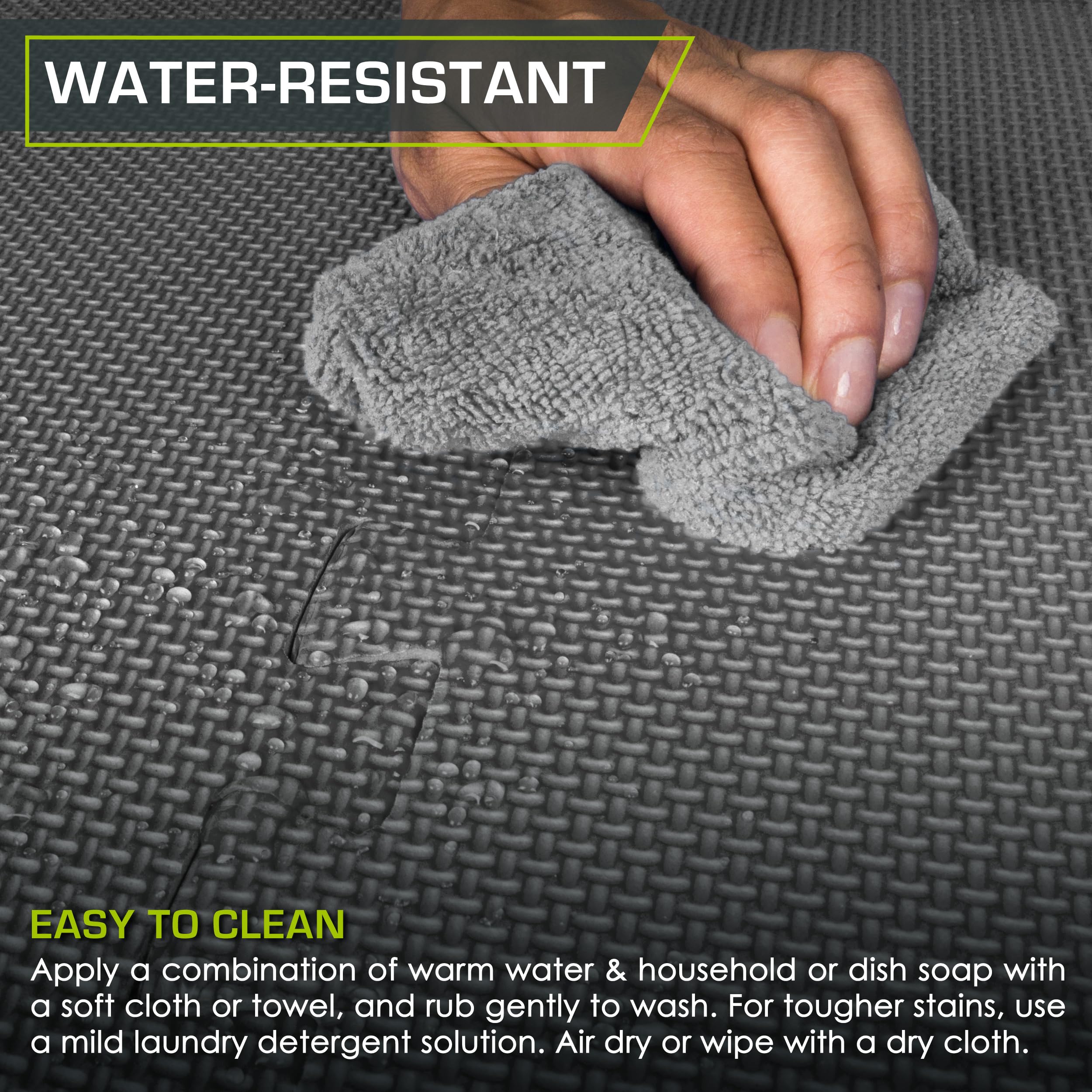 Prosourcefit Extra Thick Puzzle Exercise Mat 3/4'', Eva Foam Interlocking Tiles For Protective, Cushioned Workout Flooring For H