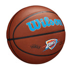 Wilson Nba Team Alliance Basketball - Oklahoma City Thunder, Size 7-29.5''