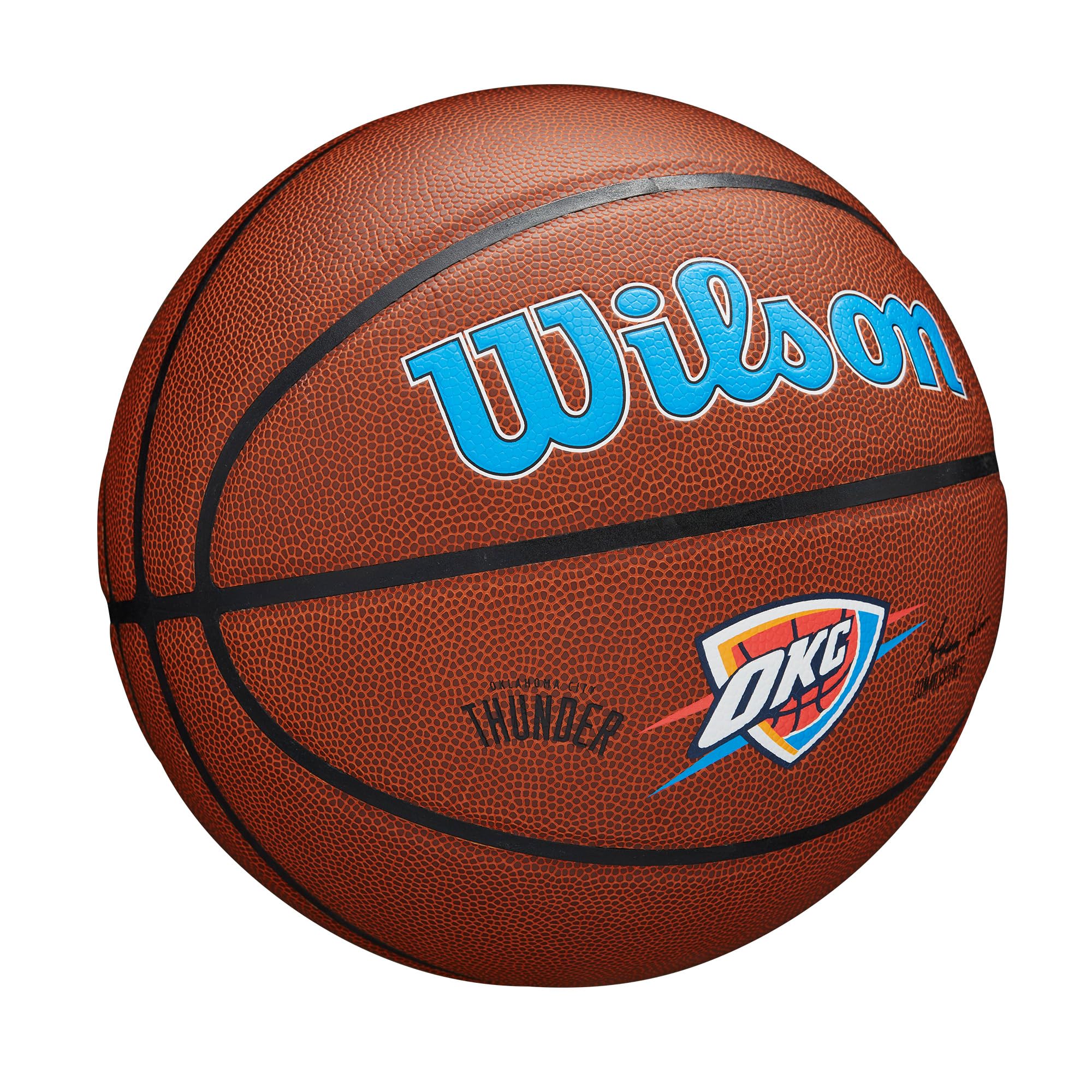 Wilson Nba Team Alliance Basketball - Oklahoma City Thunder, Size 7-29.5''
