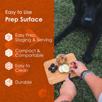 Ncamp K2G Basic Compact Cooking Stove And Prep Surface Board Outdoor Camping Set Bundle