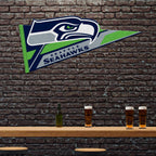 Rico Industries Nfl Football Seattle Seahawks Soft Felt Pennant - Ez To Hang - Home D  Cor (Game Room, Man Cave, Bed Room)