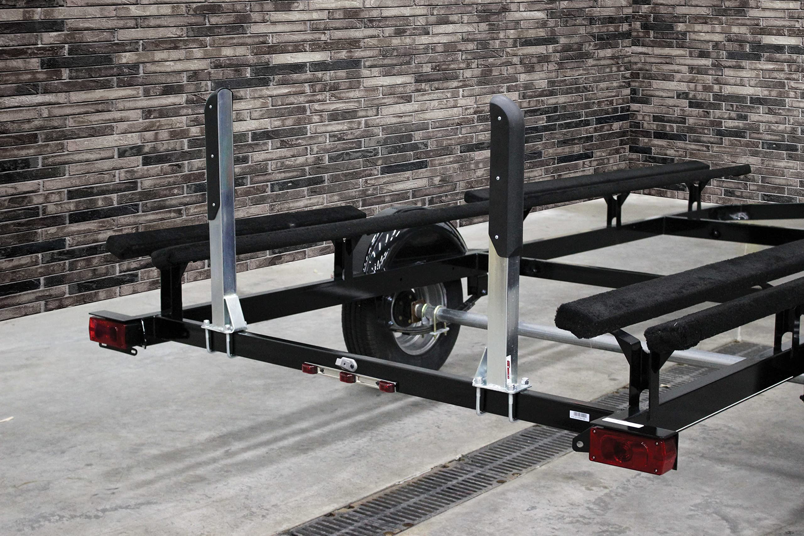Extreme Max 3005.3787 Heavy-Duty 30 Pontoon Trailer Guide-Ons with Non-Marking Coating for 3 Trailer Frames - Includes 2 Guide-O