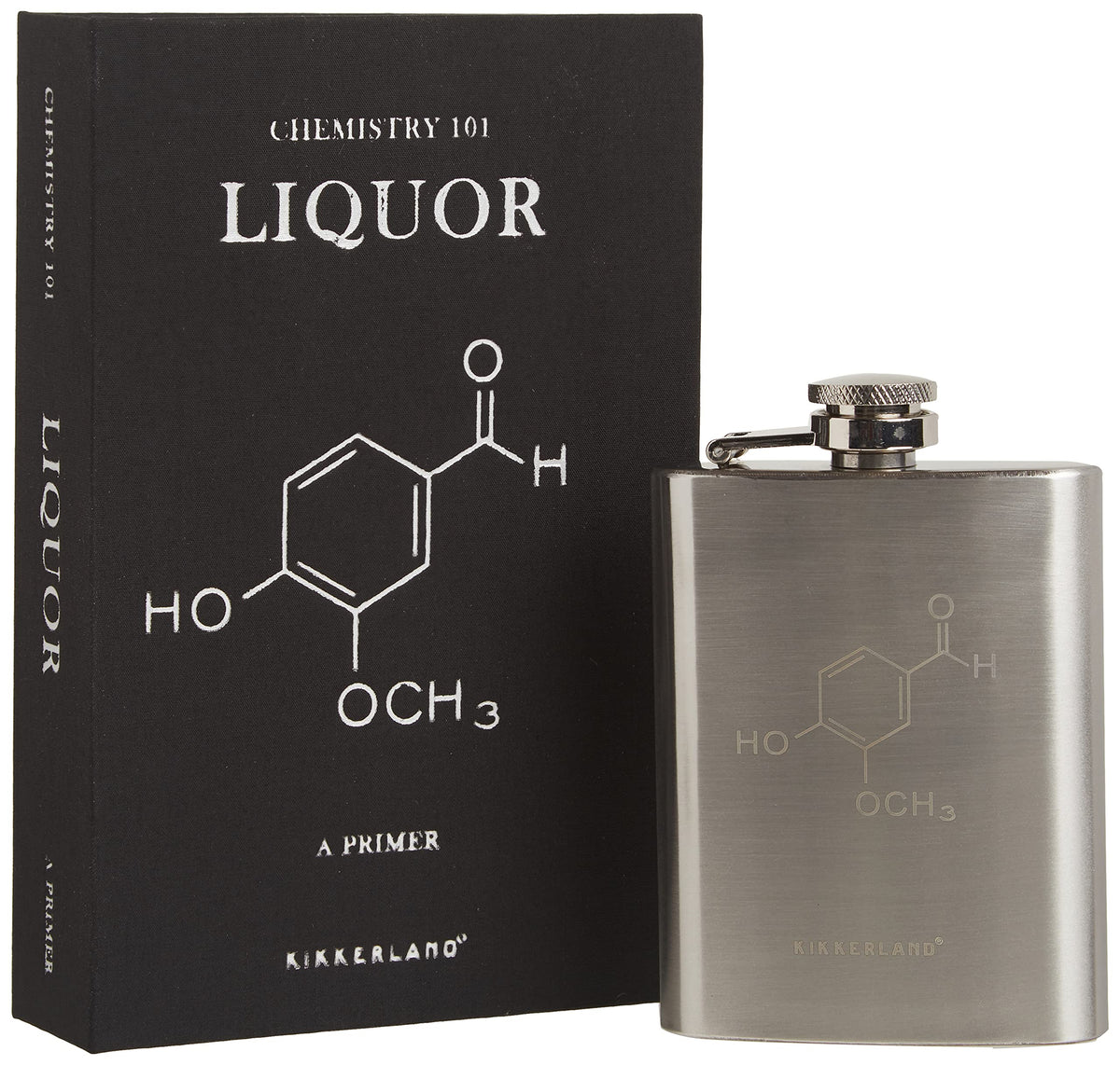Kikkerland Chemistry 101 Flask Book