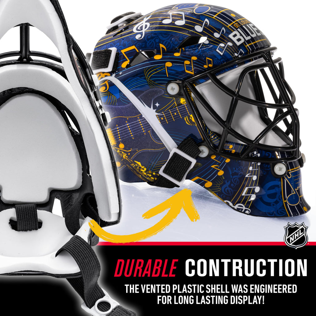 Franklin Sports Unisex Nhl Team Licensed - Mini Hockey Goalie Masks, Team Specific, One Size Us