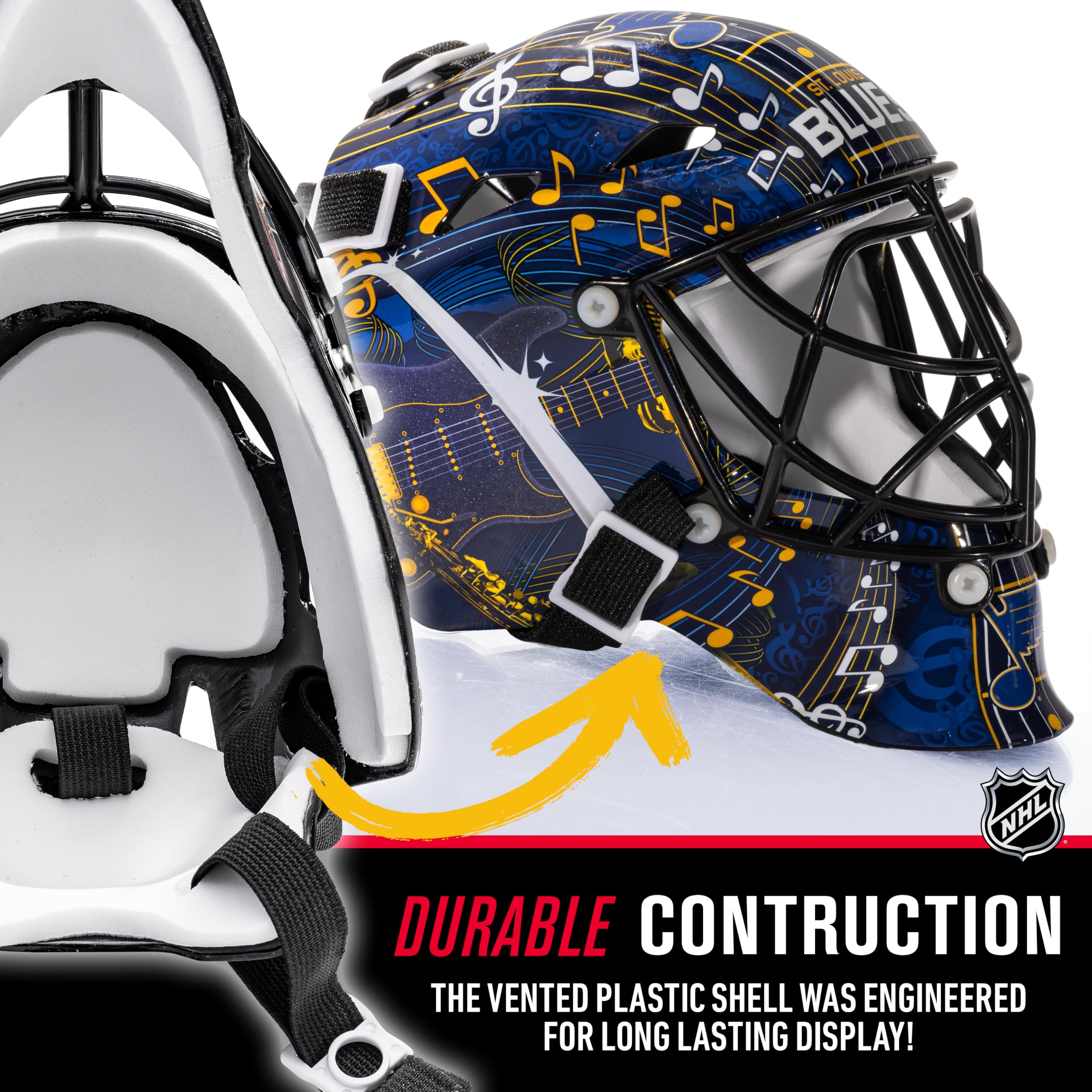 Franklin Sports Unisex Nhl Team Licensed - Mini Hockey Goalie Masks, Team Specific, One Size Us