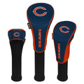 Team Effort Chicago Bears Set Of Three Headcovers