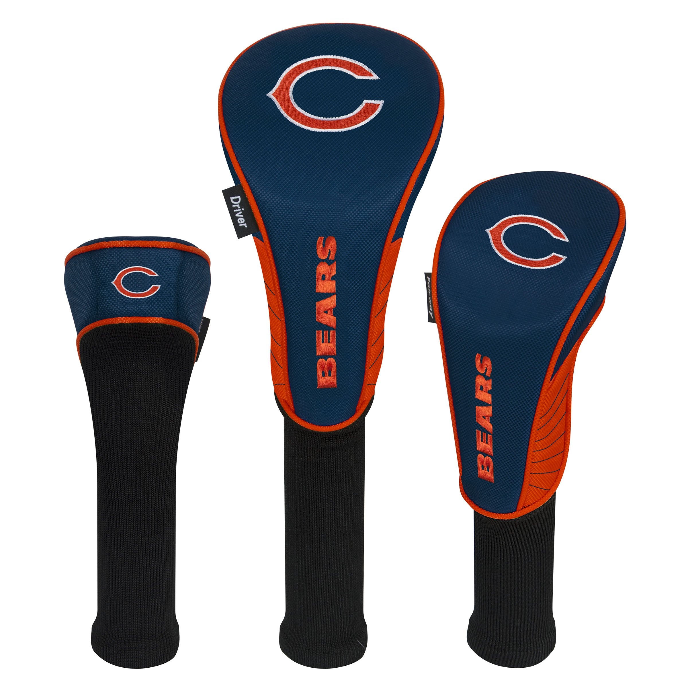 Team Effort Chicago Bears Set Of Three Headcovers