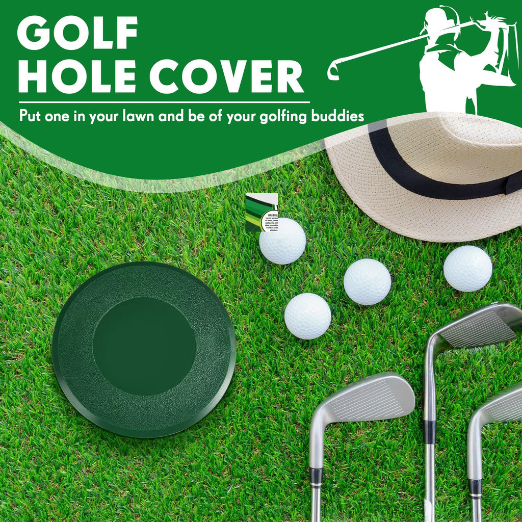 Glimin Golf Cup Cover Golf Hole Putting Green Cup Golf Practice Training Aids Hole Covers For Yard Garden Backyard Game Ball Out