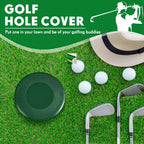 Glimin Golf Cup Cover Golf Hole Putting Green Cup Golf Practice Training Aids Hole Covers For Yard Garden Backyard Game Ball Out