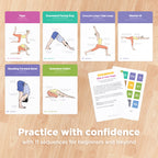 Workoutlabs Yoga Cards I & Ii - Complete Set Beginners & Intermediate: Professional Study, Class Sequencing & Practice Guide