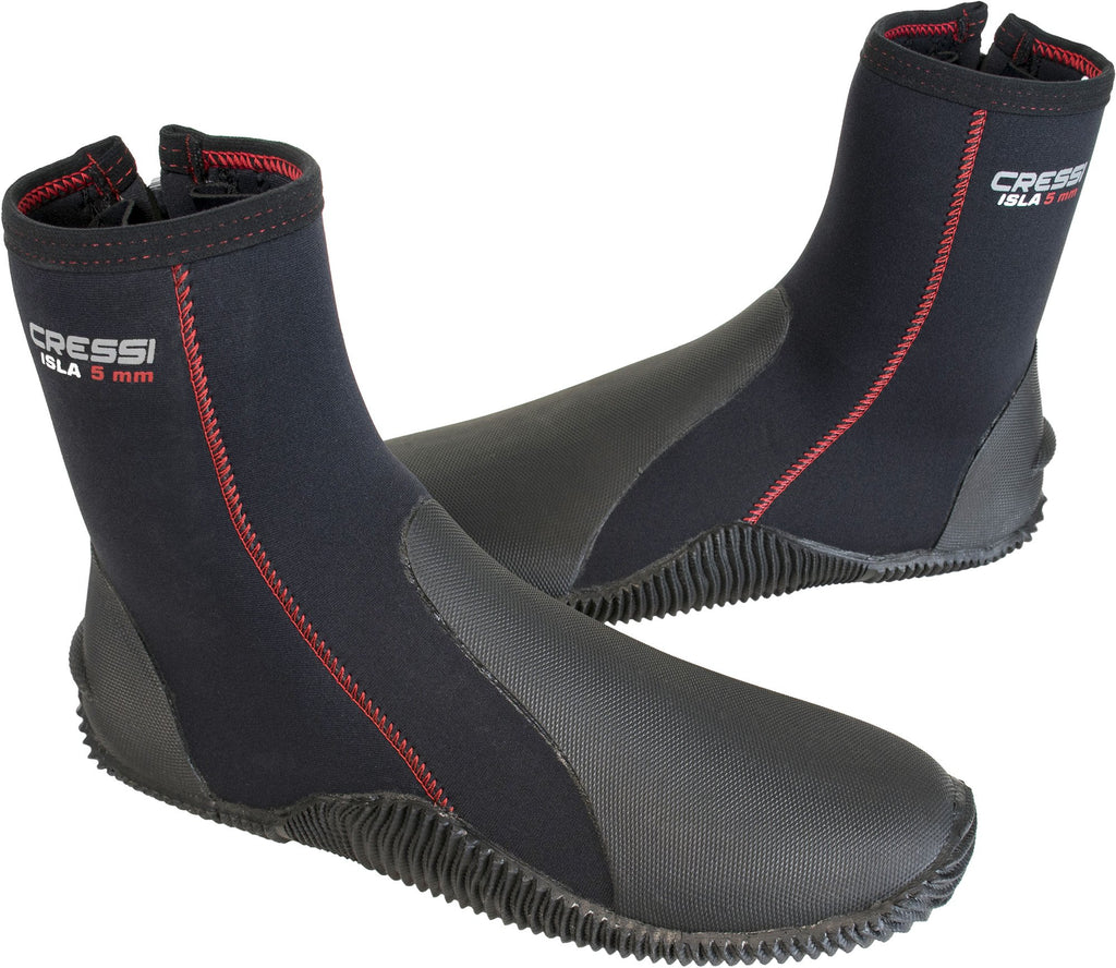 Cressi Isla 5Mm, Blackred, Us Mens 5