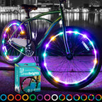 Bike Wheel Lights by Brightz WheelBrightz LED Burning Man Bike Lights Bicycle Accessories Spoke Decorations for The Playa - Be S