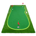 Boburn Golf Putting Green/Mat-5X10Ft Golf Training Mat- Professional Golf Practice Mat- Green Long Challenging Putter For Indoor
