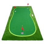 Boburn Golf Putting Green/Mat-5X10Ft Golf Training Mat- Professional Golf Practice Mat- Green Long Challenging Putter For Indoor