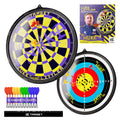Target Darts Luke Littler Magnetic Dartboard Set for Kids | Player Edition The Nuke Double Sided Dart Board Game Set with 12 Dar