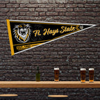Rico Industries Ncaa Fort Hays State Tigers Classic 12'' X 30'' Felt Wall D  Cor Pennant - Great For Home/Bed Room/Man Cave D  C
