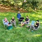 Lawn Chair Usa - Outdoor Chairs For Camping Made With Lightweight Aluminum Frames And Uv-Resistant Webbing Folds For Easy Storag