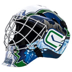 Franklin Sports Vancouver Canucks Nhl Hockey Goalie Face Mask - Goalie Mask For Kids Street Hockey - Youth Nhl Team Masks For Ki