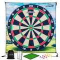 Gosports Chip N' Stick Golf Chipping Mat Game With Golf Balls - Choose Classic, Darts Or Islands