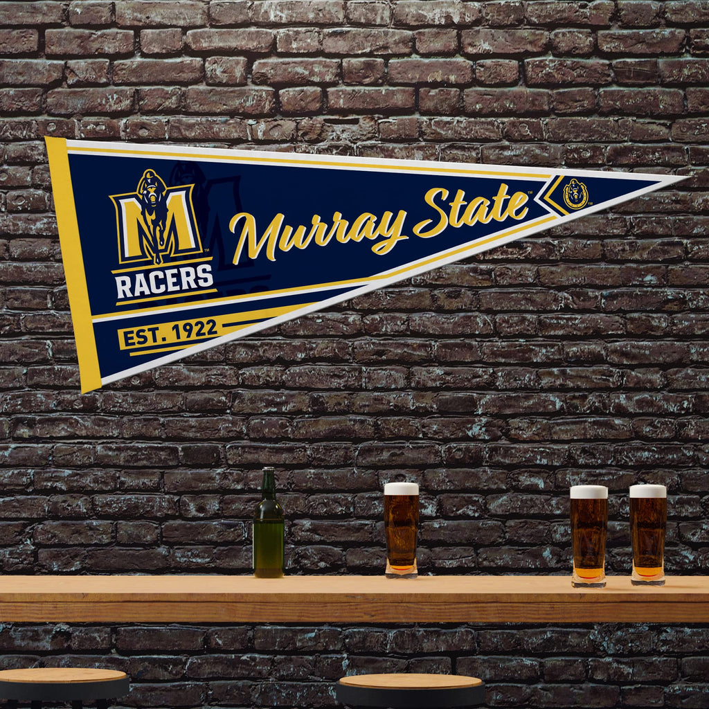 Rico Industries Ncaa Murray State Racers Classic 12'' X 30'' Felt Wall D  Cor Pennant - Great For Home/Bed Room/Man Cave D  Cor