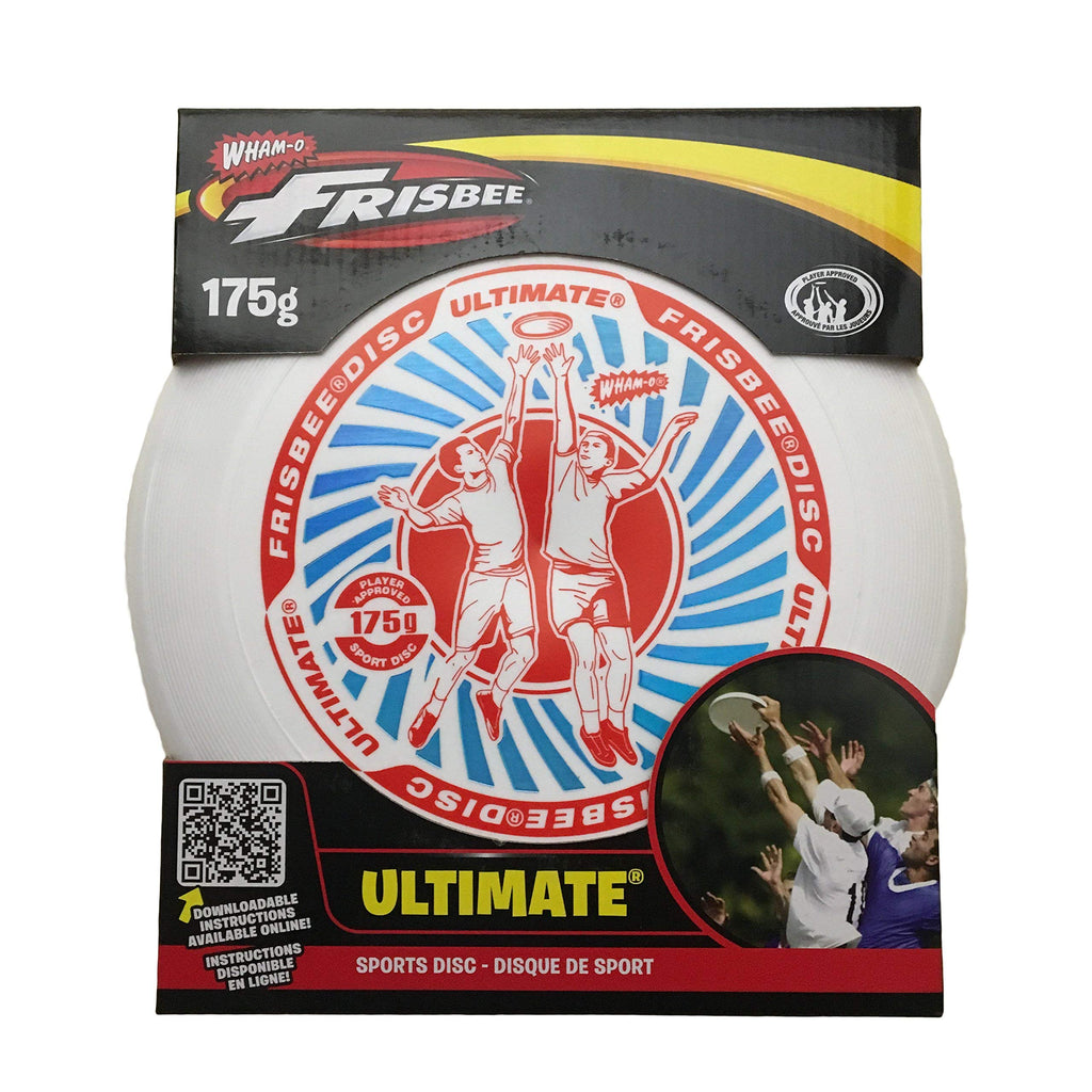 Wham-O Frisbee Ultimate Flying Disc, 175 Grams Catch Discs Set For Age 5+, Lightweight Sport Disc For Backyard Beach Lawn Park O