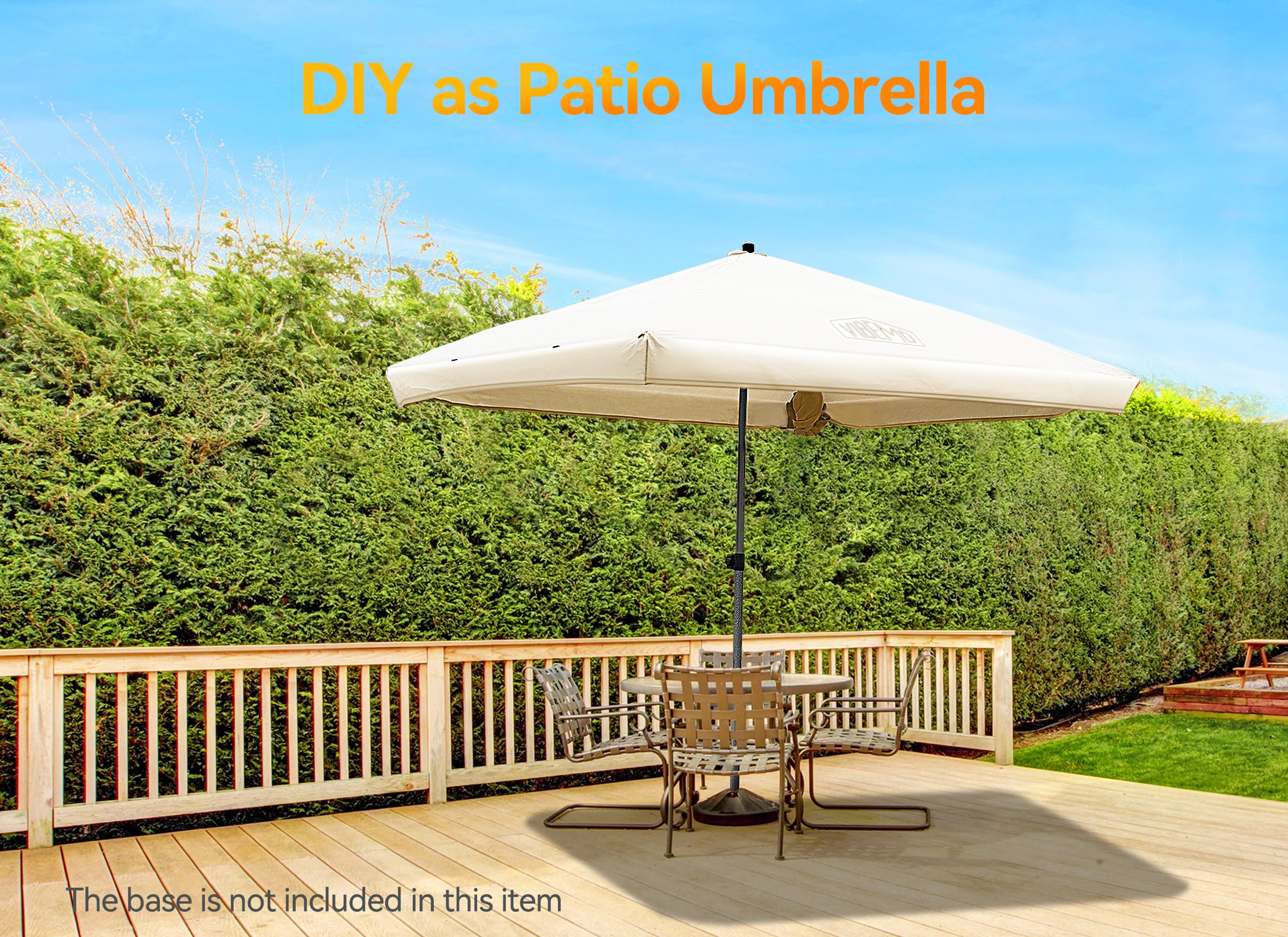 Vibemo Beach Cabana, 6.2 x 6 Portable Canopy with Side Wall, 4 Adjustable Height, UPF 50+ UV Protection, Easy to Set Up Tent,