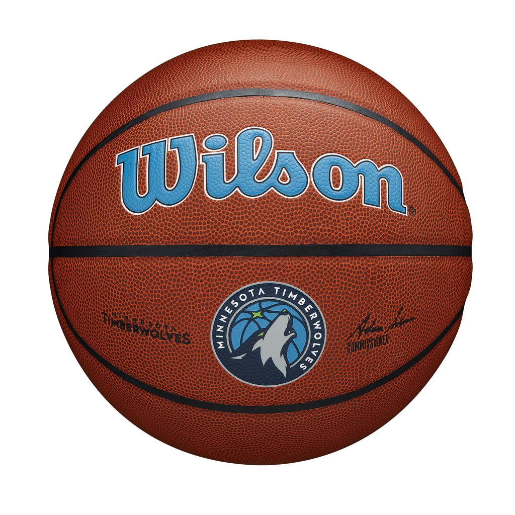 Wilson Nba Team Alliance Basketball - Minnesota Timberwolves, Size 7-29.5''