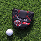 Mytag Golf Club Head Covers Mallet Putter Headcovers For Odyssey White Hot Pro Heel-Shaft (Strong Magnetic)