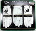 Callaway Golf Gloves 3 Pack Left Hand For Right Handed Golfer Extra Large