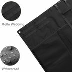 Deyace Shooting Mats Prone Padded, Extra Large Portable Roll Up Shooting Padded Mat For Range Shooting And Hunting (Black)