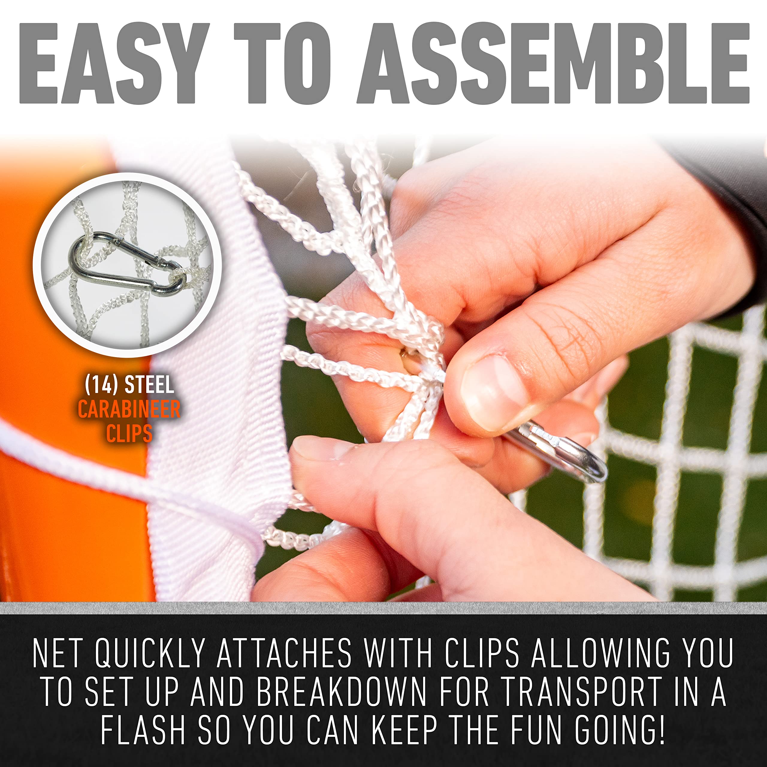 Franklin Sports Lacrosse Backstop Net - Lax Goal Extra Large Durable Net For Shooting Training + Practice - - 12' X 9'