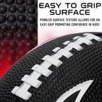 Franklin Sports Nfl Houston Texans Football - Kids Foam Football - Soft Football - Mini Size - Perfect For Gameday - 8.5'' 3D Lo