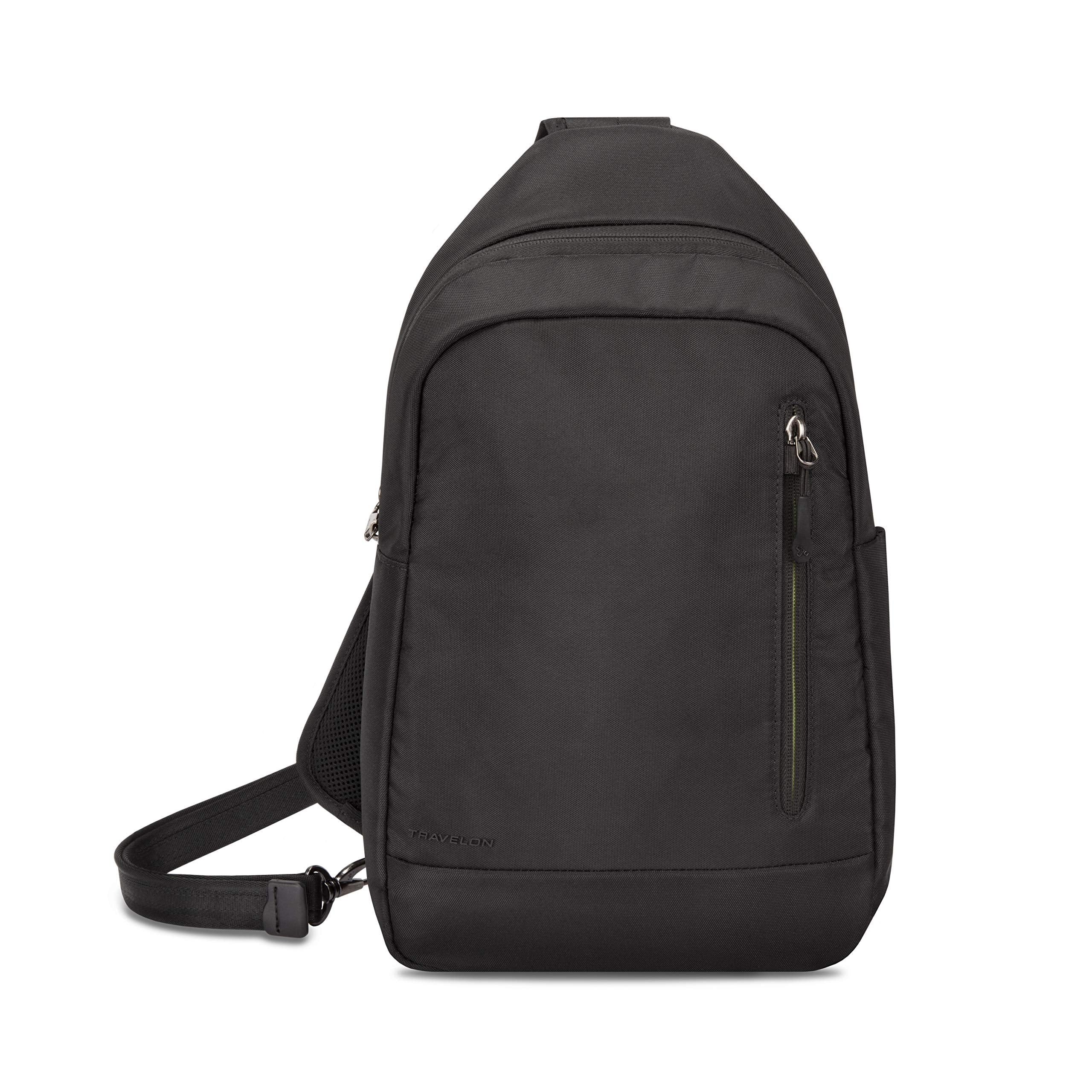 Travelon UnisexS Urban Sling Bag, One Size, Black, One_Size, Travelon Anti Theft Urban Sling Bag