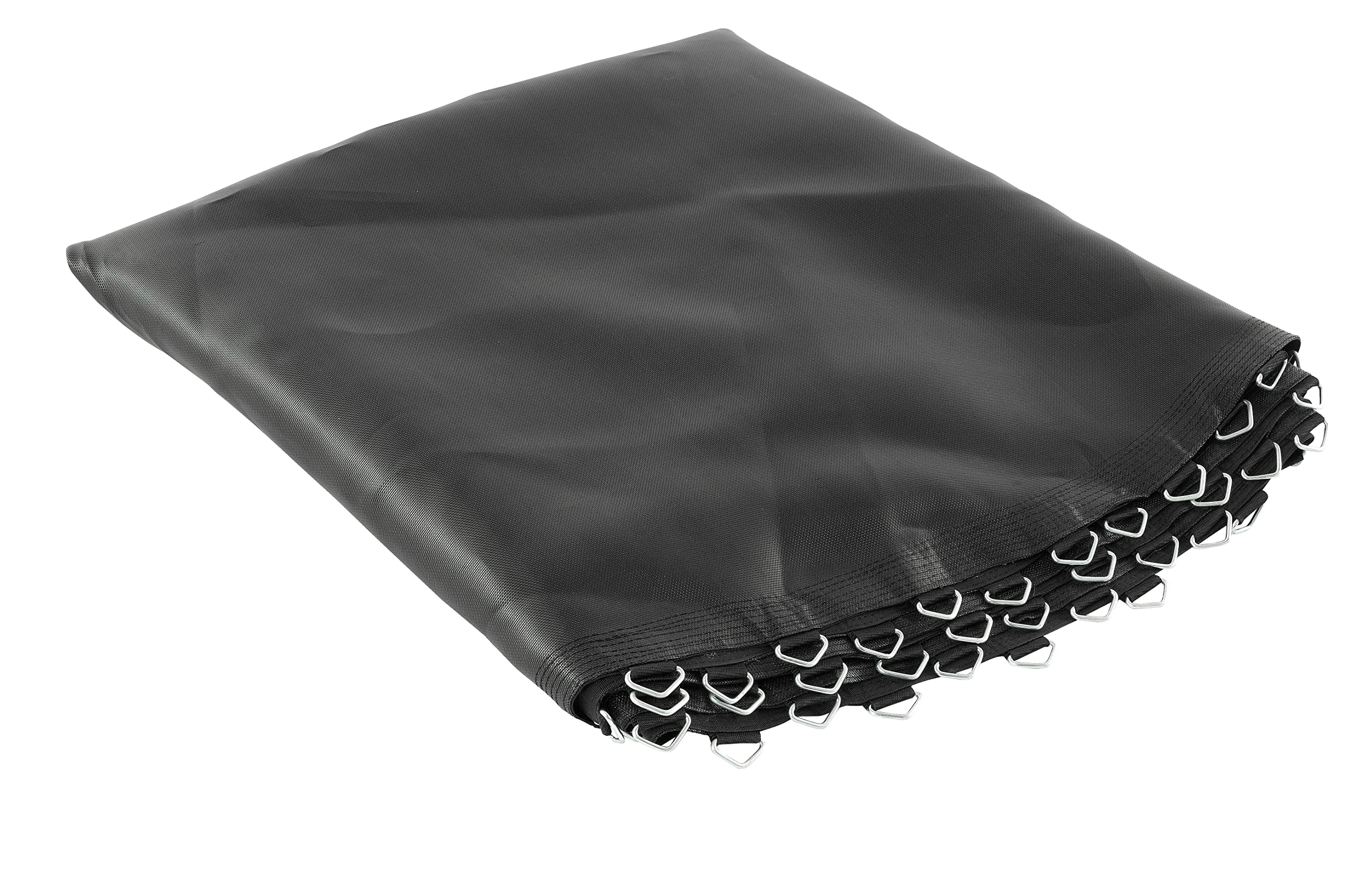 Machrus Upper Bounce Trampoline Replacement Mat With Sturdy 72 V-Rings- Jumping Mat Compatible With 12Ft Round Frame & 7