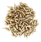 Ecospikes Stainless Steel Track And Cross Country Spikes (1/2 '' Gold, 80X)