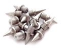 ecoSpikes Stainless Steel Track and Cross Country Spikes (3/8 Silver, 14x)
