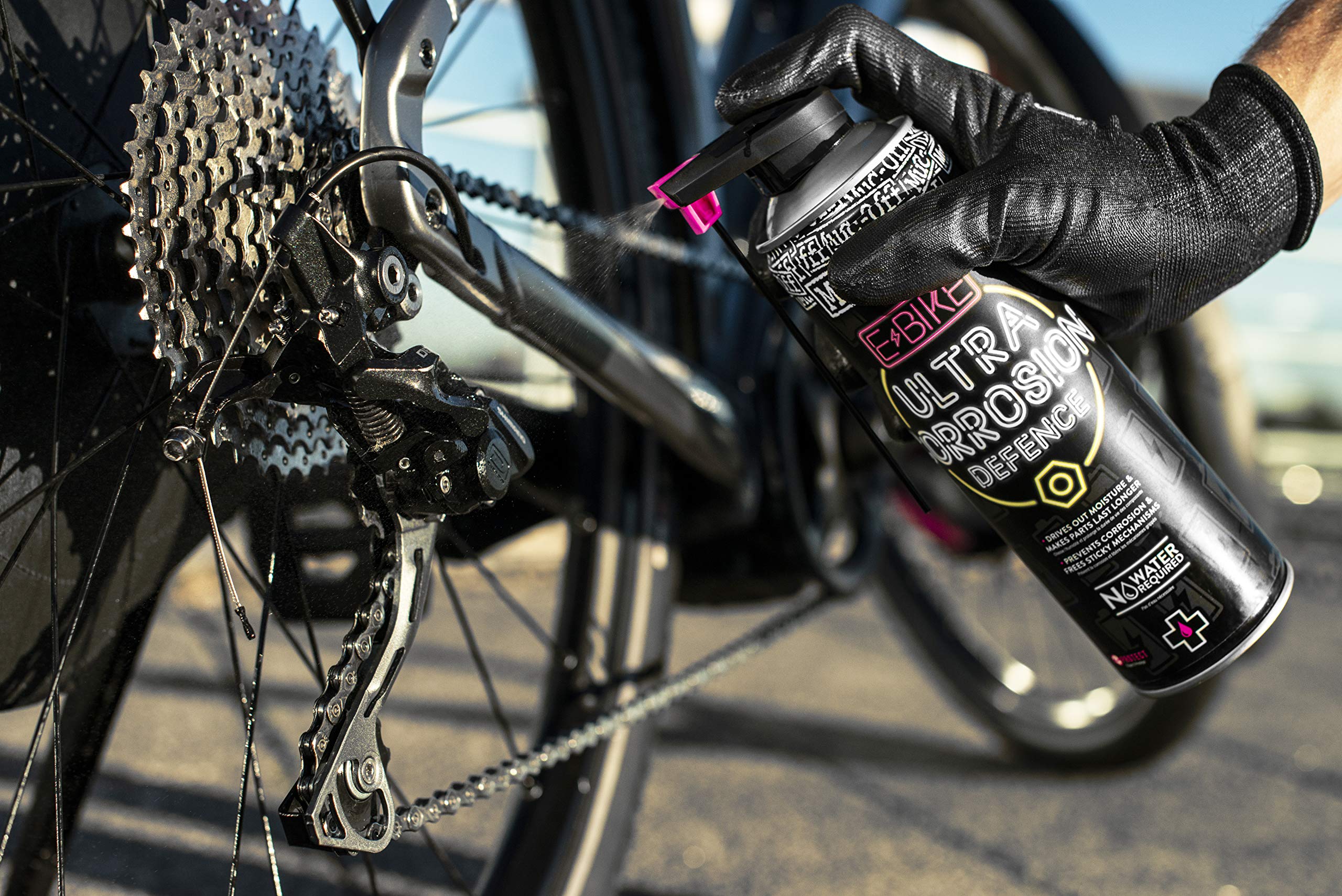 Muc Off 1112 E-Bike Ultra-Corrosion Defence, 485 Millilitres - Advanced Anti-Corrosive Protection Spray For Electric Bikes - Pre