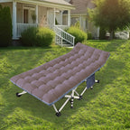 Nesdcc Oversize Xxl Camping Cot With Comfortable Mattress Extra Wide Cots For Sleeping Cot For Adults Folding Cot Camping Bed 79