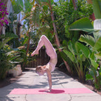 Prosourcefit Original Yoga Mat 1/4'''' - Pink (Ps-1907-Mat-Pvc-Pink)