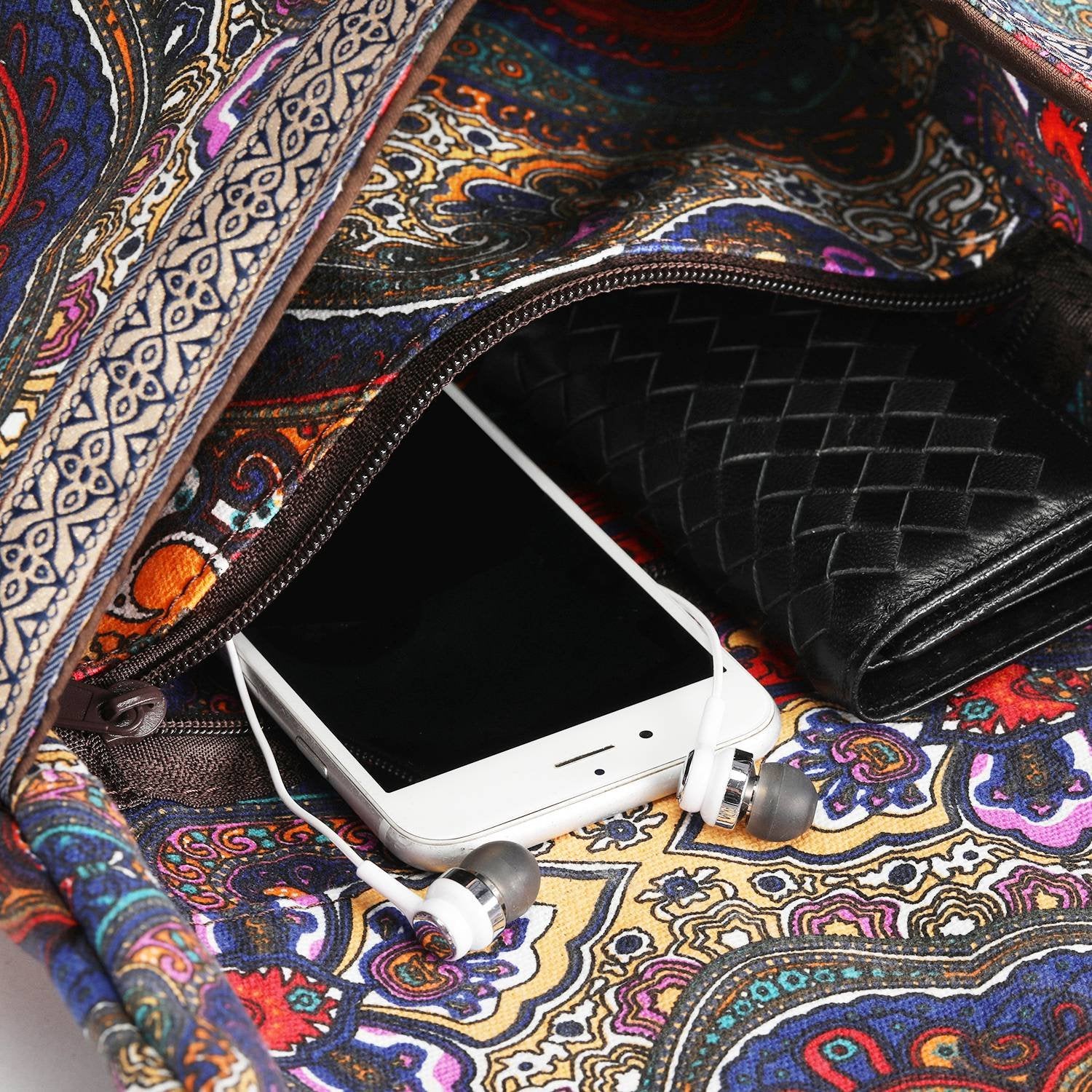 Ewedoos Yoga Mat Bag With Large Size Pocket And Zipper Pocket, Fit Most Size Mats. (Namaste)
