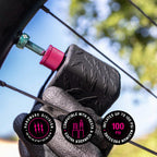 Muc-Off Airmach Electric Mini Inflator - Presta and Shrader Compatible Bike Pump - Rechargeable Electric Bike Pump for Road, Gra