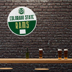 Rico Industries Ncaa Colorado State Rams Classic Shape Cut Pennant - Home And Living Room D  Cor - Soft Felt Ez To Hang
