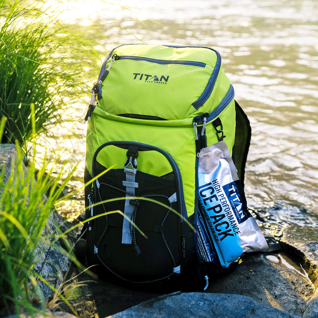 Arctic Zone Titan Deep Freeze Ice Pack- (2 Pack) 600 Gram High Performance Ice Pack - Long-Lasting, Puncture-Resistant Cold Pack