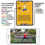 Stack 52 Yoga Exercise Cards: Designed By Certified Yoga Instructor. Video Instructions Included. Beginner To Advanced Poses And