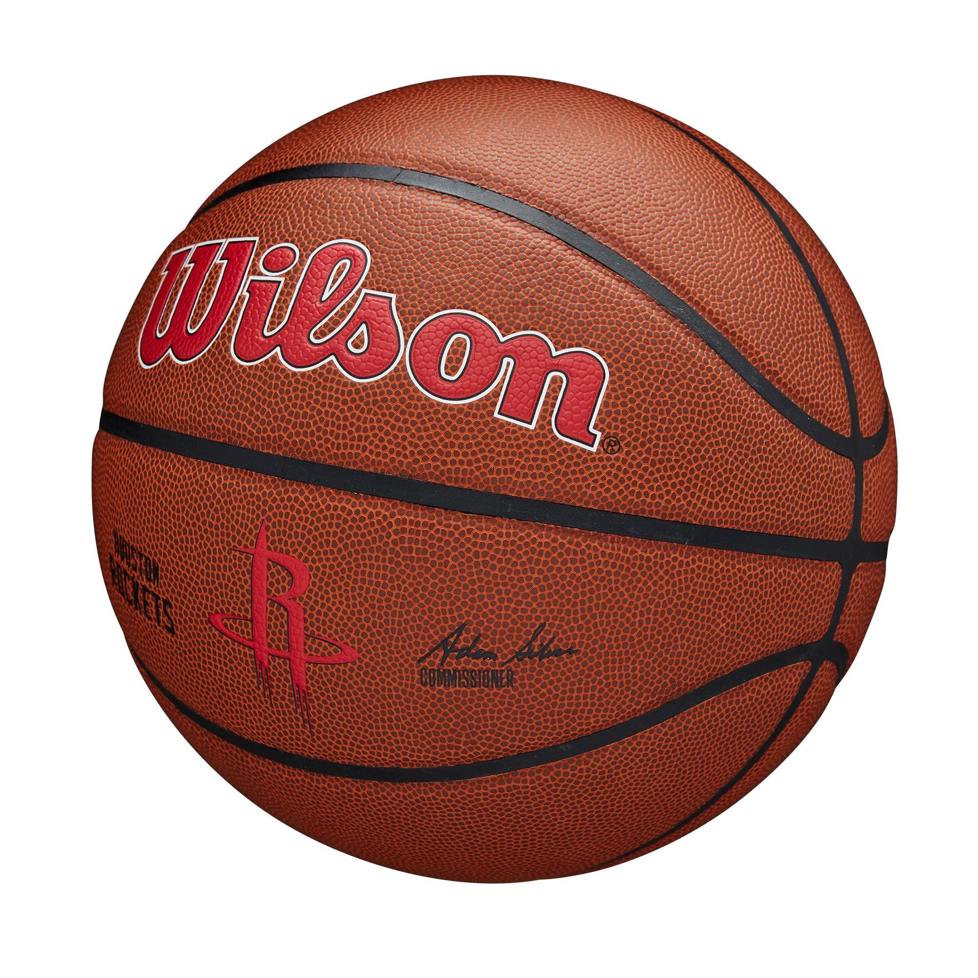 Wilson Nba Team Alliance Basketball - Houston Rockets, Size 7-29.5''