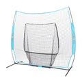 Bownet Big Mouth Replacement Net 7 x 7 - Columbia Blue Durable Practice Net - Fits Original 7x7 or Big Mouth - Perfect for Tra