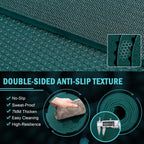 Large Exercise Mat 8'X5'X7Mm Workout Mat For Home Gym Mats Exercise Gym Flooring Rubber Fitness Mat Large Yoga Mat Cardio Mat Fo