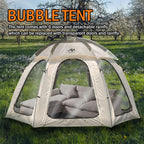 Transparent Rainfly Replacement For Ayamaya Screen Tent, To Make A Bubble Tent Weather Proof Pod - You Can Enjoy The Rainy Days!