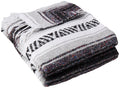 YogaDirect Deluxe Mexican Yoga Blanket, Gray, 76-Inch x 57-Inch