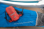 Alps Mountaineering Aura +35 Degree Mummy Sleeping Bag, Long, Blue/Grey